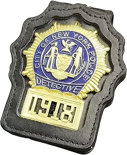 ブローチ アメリカ人 NY.PD No.1918 バッジとアクセサリーの映画とテレビの小道具 (Color : Light green)