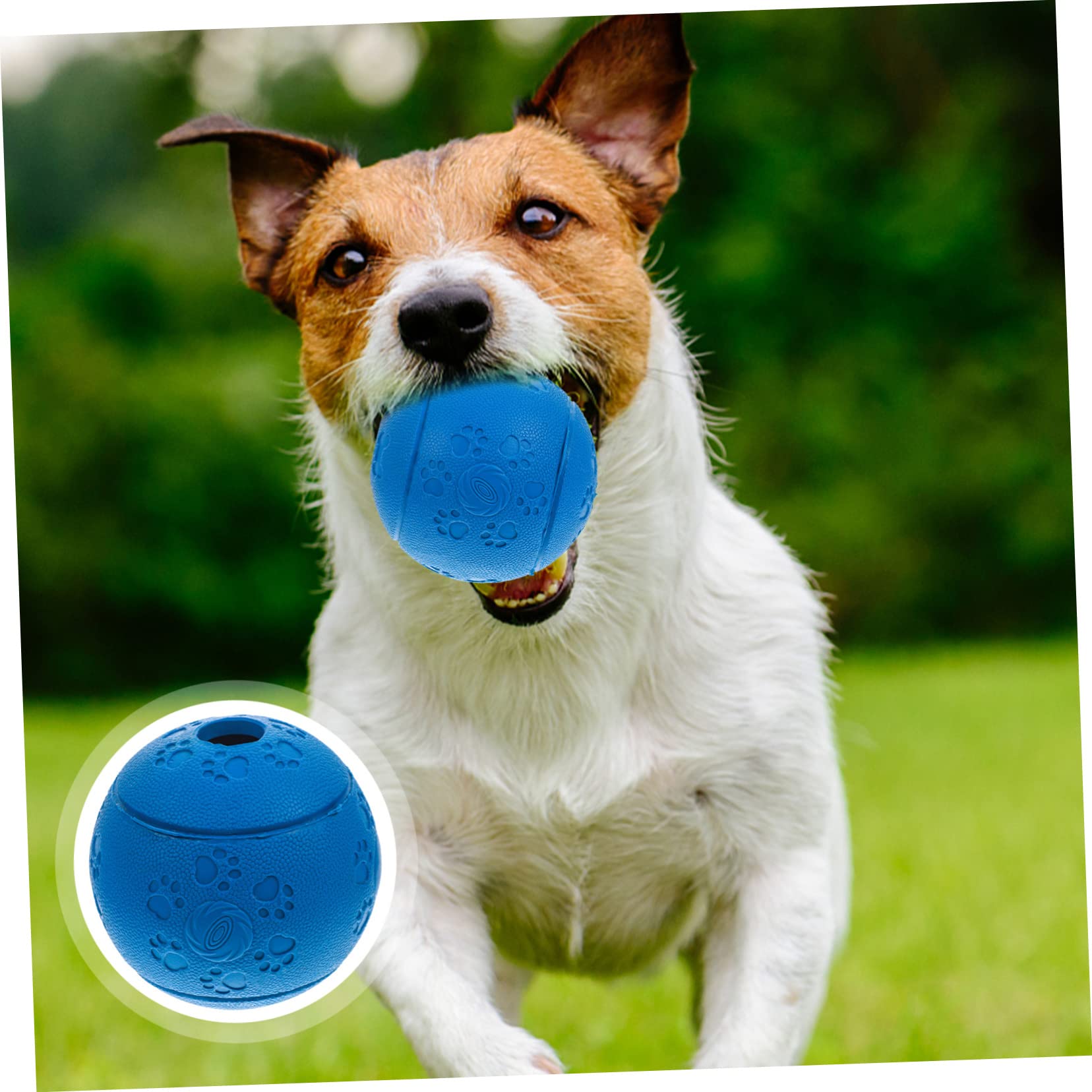 YARNOW 3 Pièces Jouet à Mâcher pour Traiter La Distribution De Jouets pour Chiens Jouet De Friandise pour Balles De Mordre Balle pour Animaux De Compagnie Caoutchouc