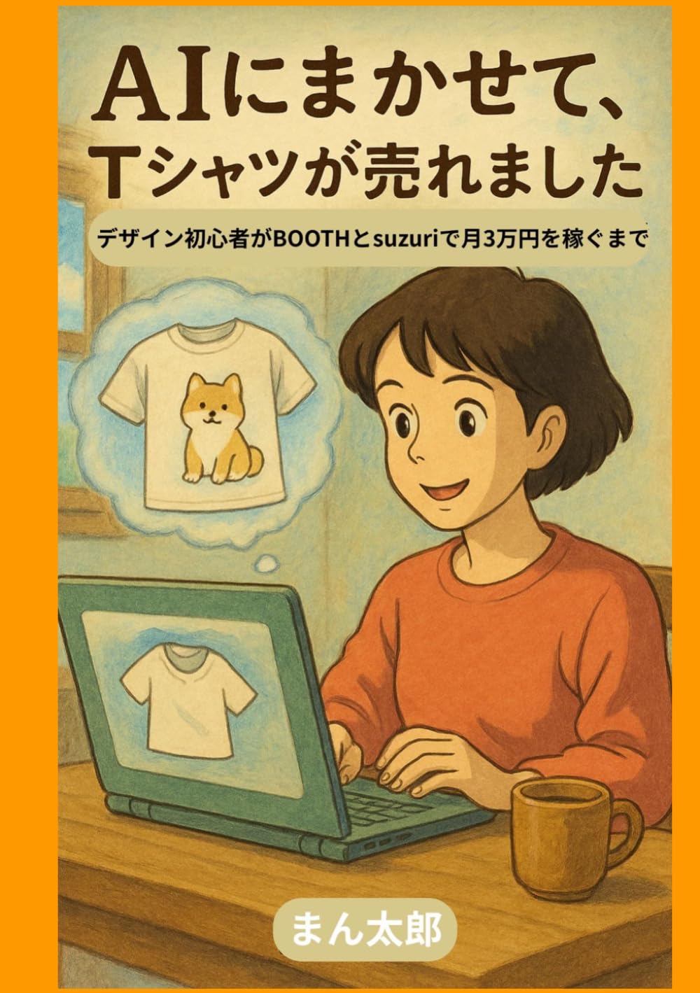 AIにまかせて、Tシャツが売れました。: 〜デザイン初心者がBOOTHとsuzuriで月3万円を稼ぐまで〜