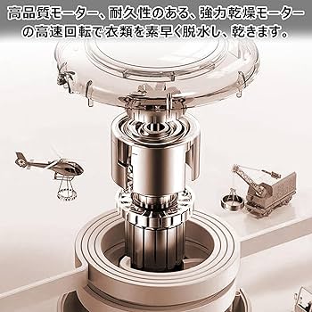 Amazon.co.jp: 脱水機 小型 コンパクト 2kg ステンレス槽 家庭用 脱水