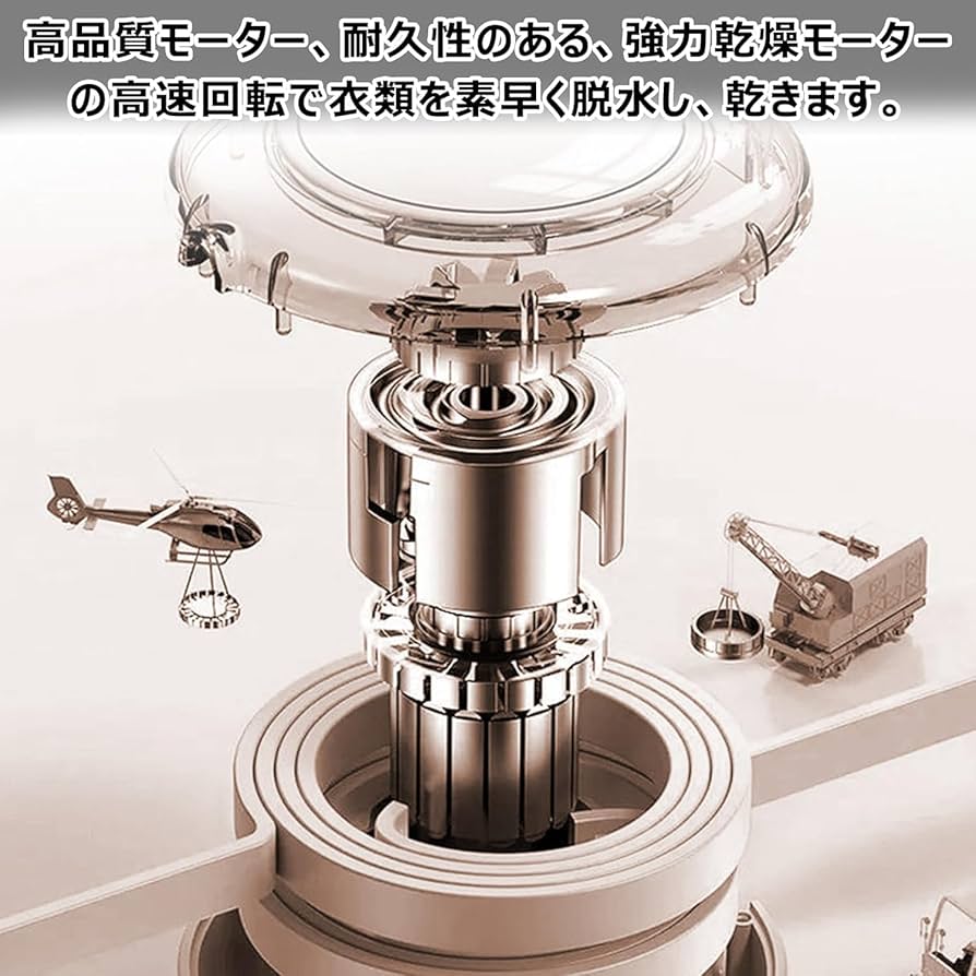 Amazon.co.jp: 脱水機 小型 コンパクト 2kg ステンレス槽 家庭用 脱水