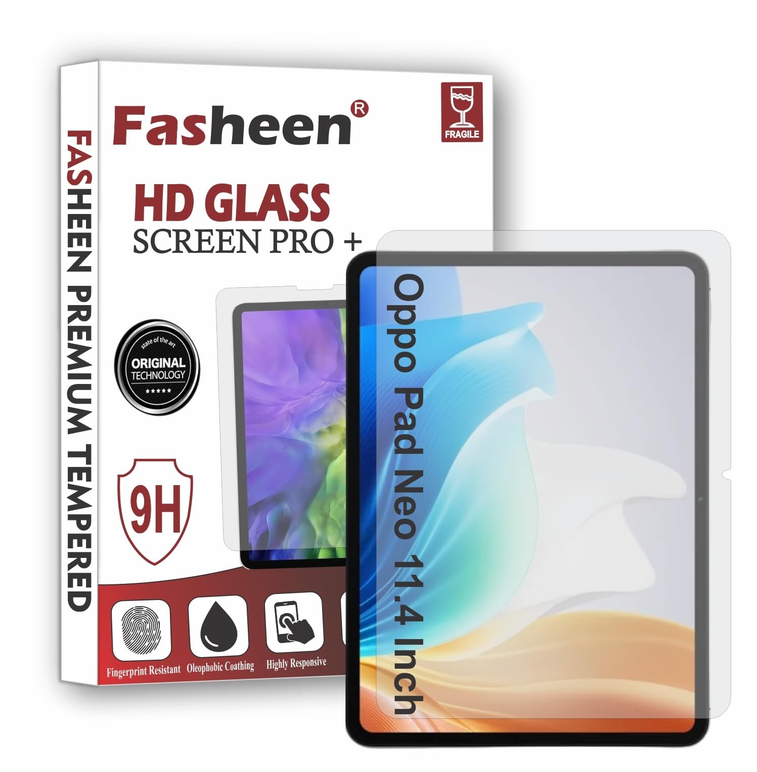 FASHEEN Screen Guard Compatible With Oppo Pad Neo 11.4 Inch, Oppo Pad Neo 2024 Flexible Fiber Screen Protector Not a Tempered Glass, Not Edge to Edge ScreenGuard. (B0D2S4PZFC) Amazon Price History, Amazon Price Tracker