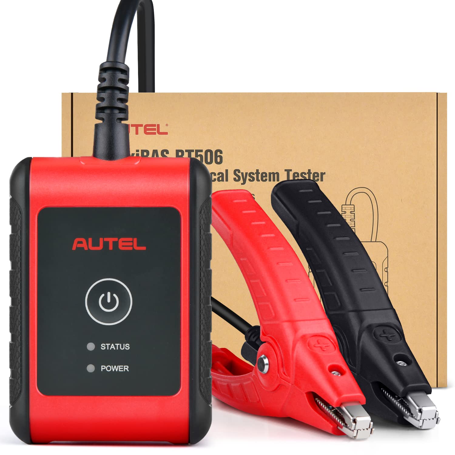 Autel Battery Tester MaxiBAS BT506, 6V 12V 100-2000 CCA Car Battery Analyzer, Cranking & Charging Te