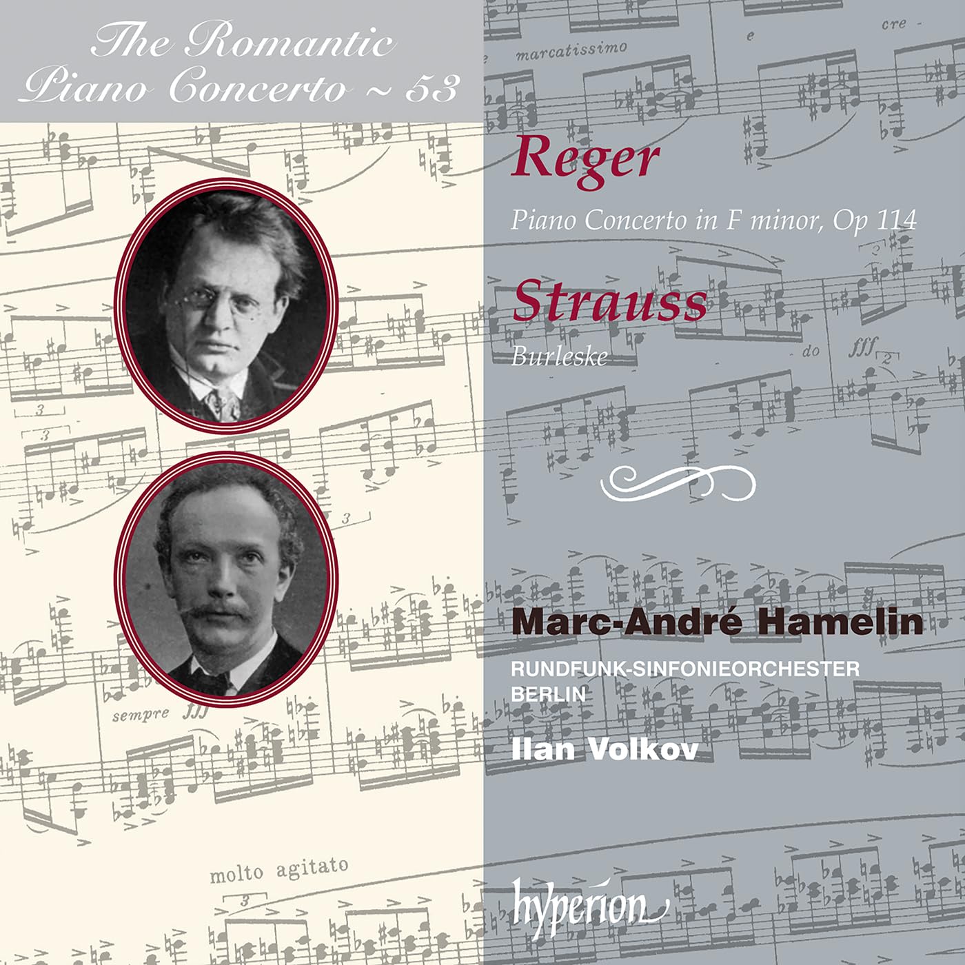 Marc-Andre Hamelin Reger & Richard St... CD New 34571176352