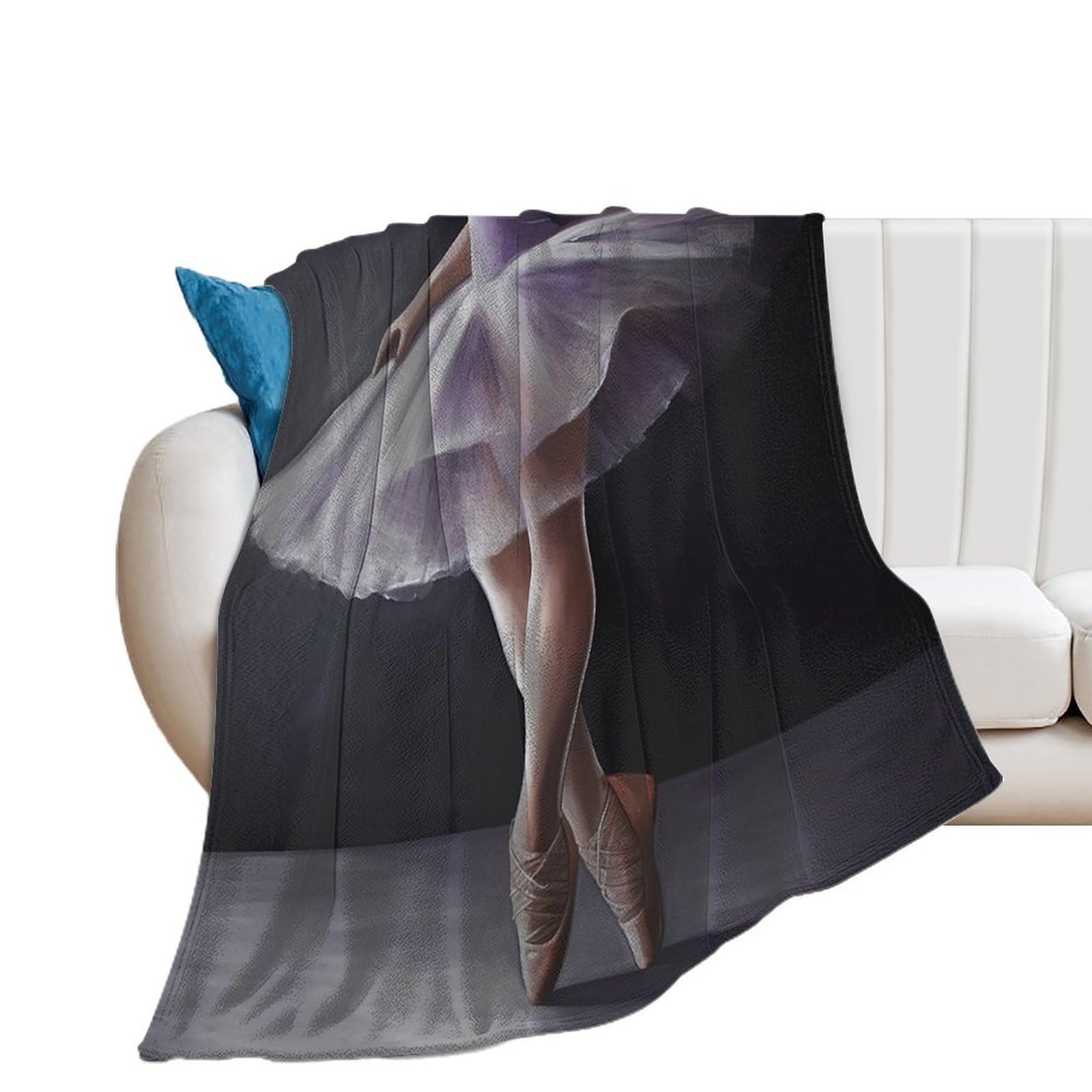 Couverture en flanelle confortable au toucher velours premium