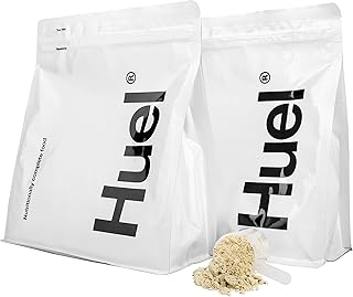 (Gluten Free) Unflavored Unsweetened Nutritionally Complete Food Powder - 100% Vegan Powdered Meal (2 Pouches - 7.7lb - 28 meals)