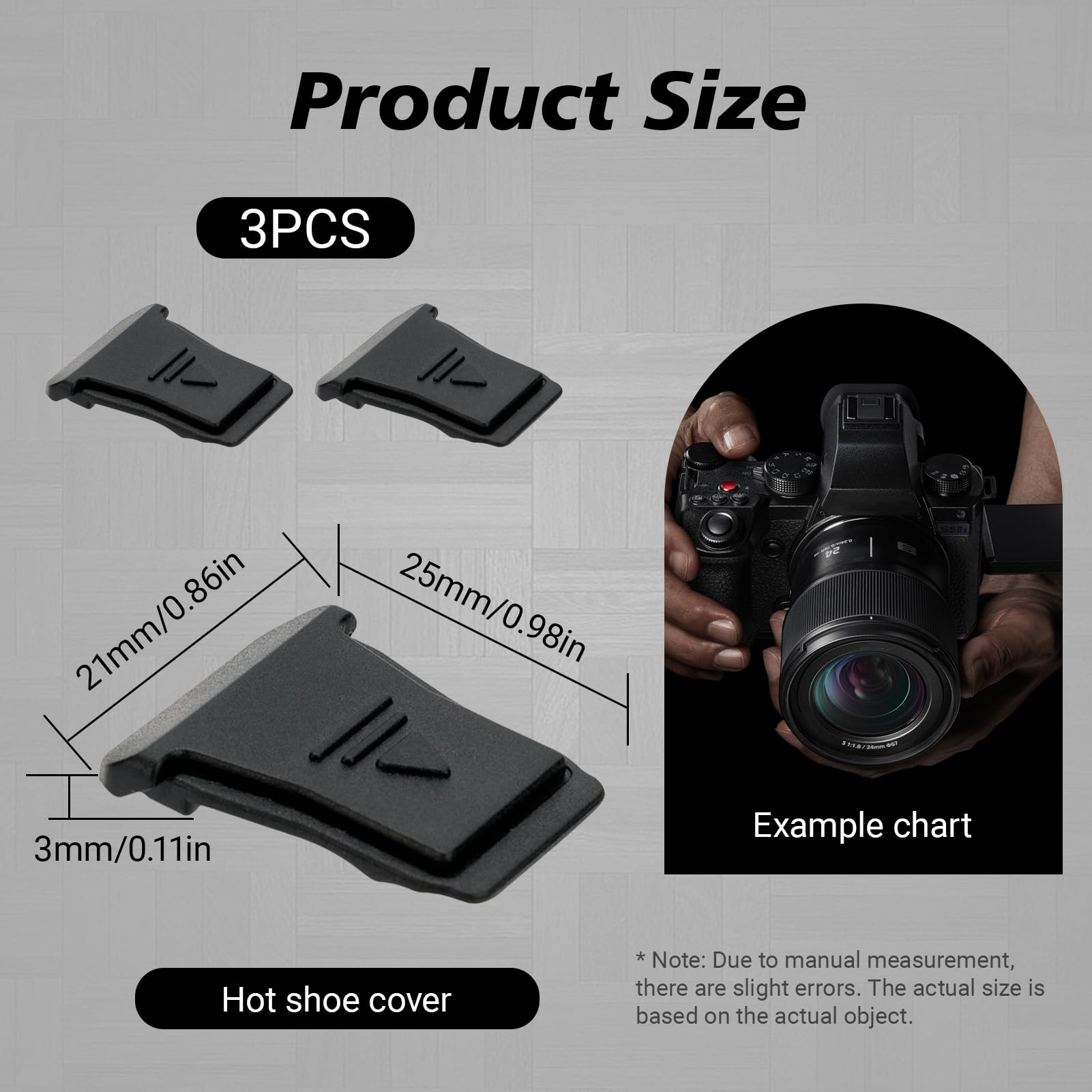 3 sztuki etui na buty błyskowe, kompatybilne z Canon EOS R3 R5II R5C R6II R7 R8 R10 R50, posiada wbudowaną funkcję błysku, pyłoszczelność i plamoodporność, zamiennik Canon ER-SC2 (czarny)