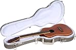 Crossrock Ukulele cas dur, convient Baryton Ukulle, Super léger ABS Moulage, en Champagne (CRA860BUCH)