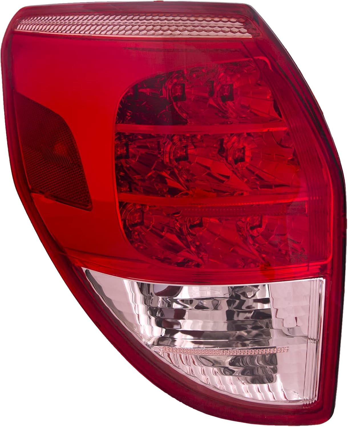HEADLIGHTSDEPOT Tail Light Compatible With Toyota RAV4 2006-2008 Includes Left Driver Side Tail Light