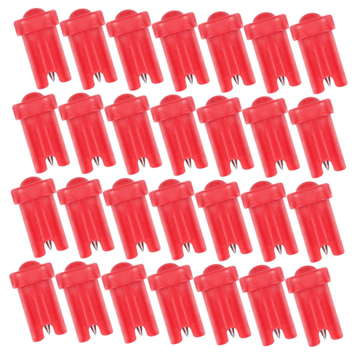 IWOWHERO 2sets Lash Extension Eyelash Pin Bottle Tips Nozzle Noddles Bottle Replacement Lash Accessories 100pcs*2