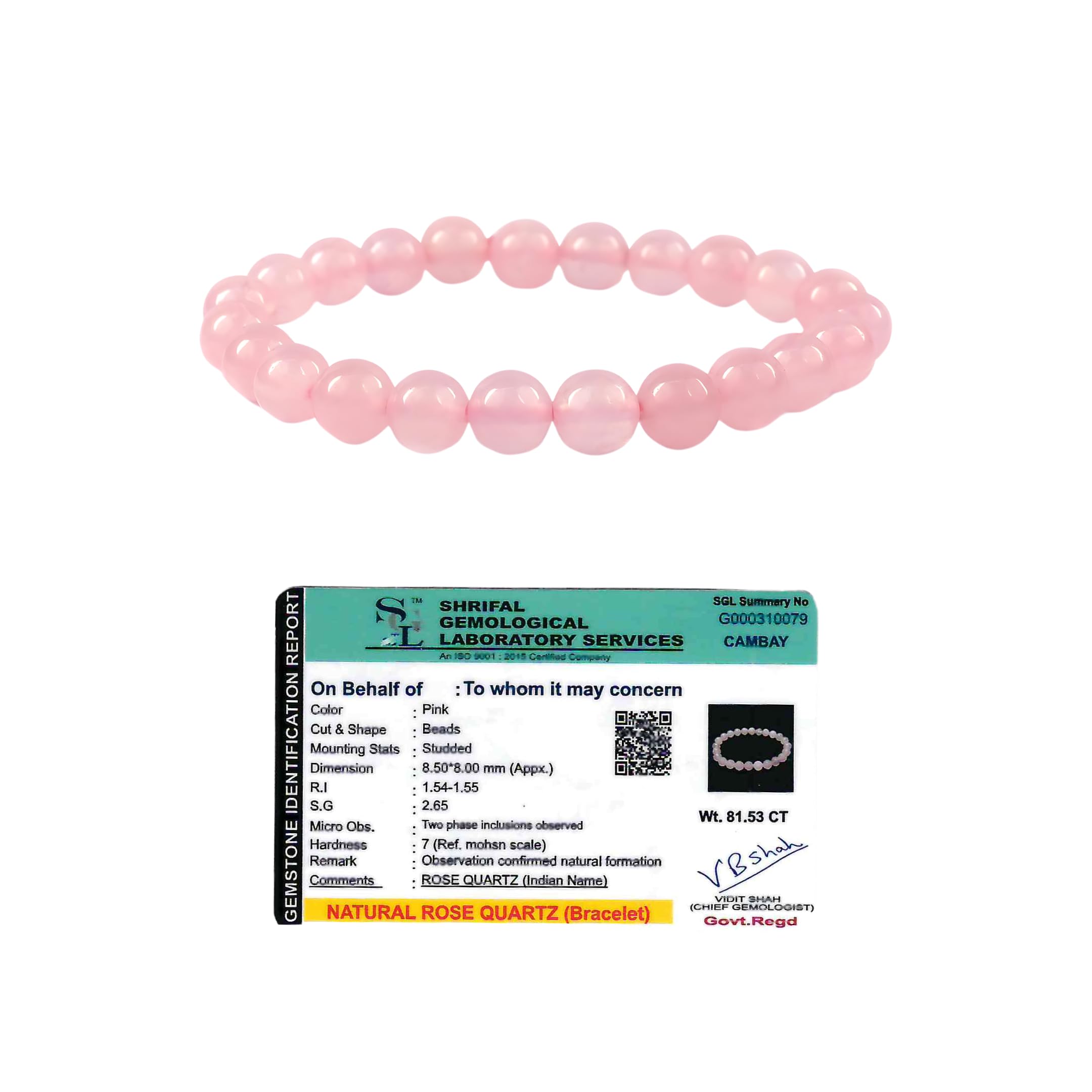 See full amazon price history chart for Ikka Jewels Exquisite Rose Quartz Bracelet - Supports Love & Confidence - Verified Lab Certification - AAA 8mm Beads Ikka Jewels Exquisite Rose Quartz Bracelet - Supports Love & Confidence - Verified Lab Certification - AAA 8mm Beads (B0DC5RP18R) Amazon Price History, Amazon Price Tracker