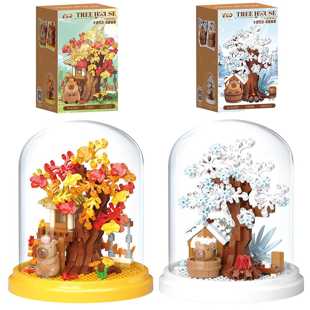 Kit De Construcción Árbol De Cerezo En Flor Con Música - 3320 Piezas, Casa De Bonsái Japonesa