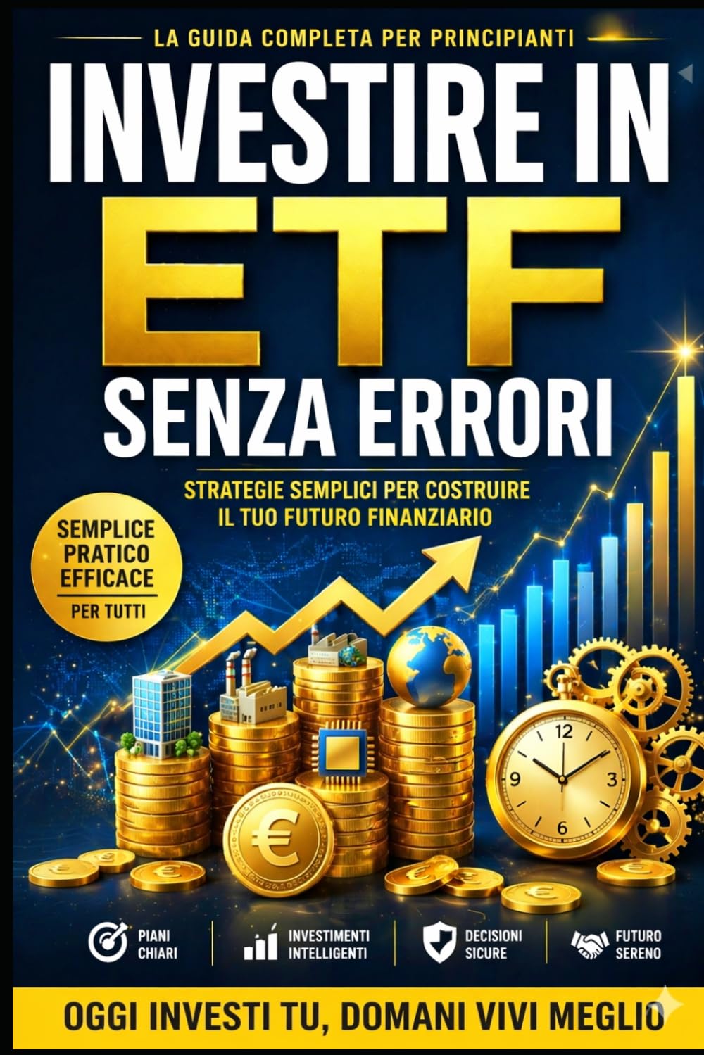 Investire in ETF Senza Errori: Metodo Semplice per Costruire Ricchezza nel Lungo Periodo con Strategie Automatiche per Principianti