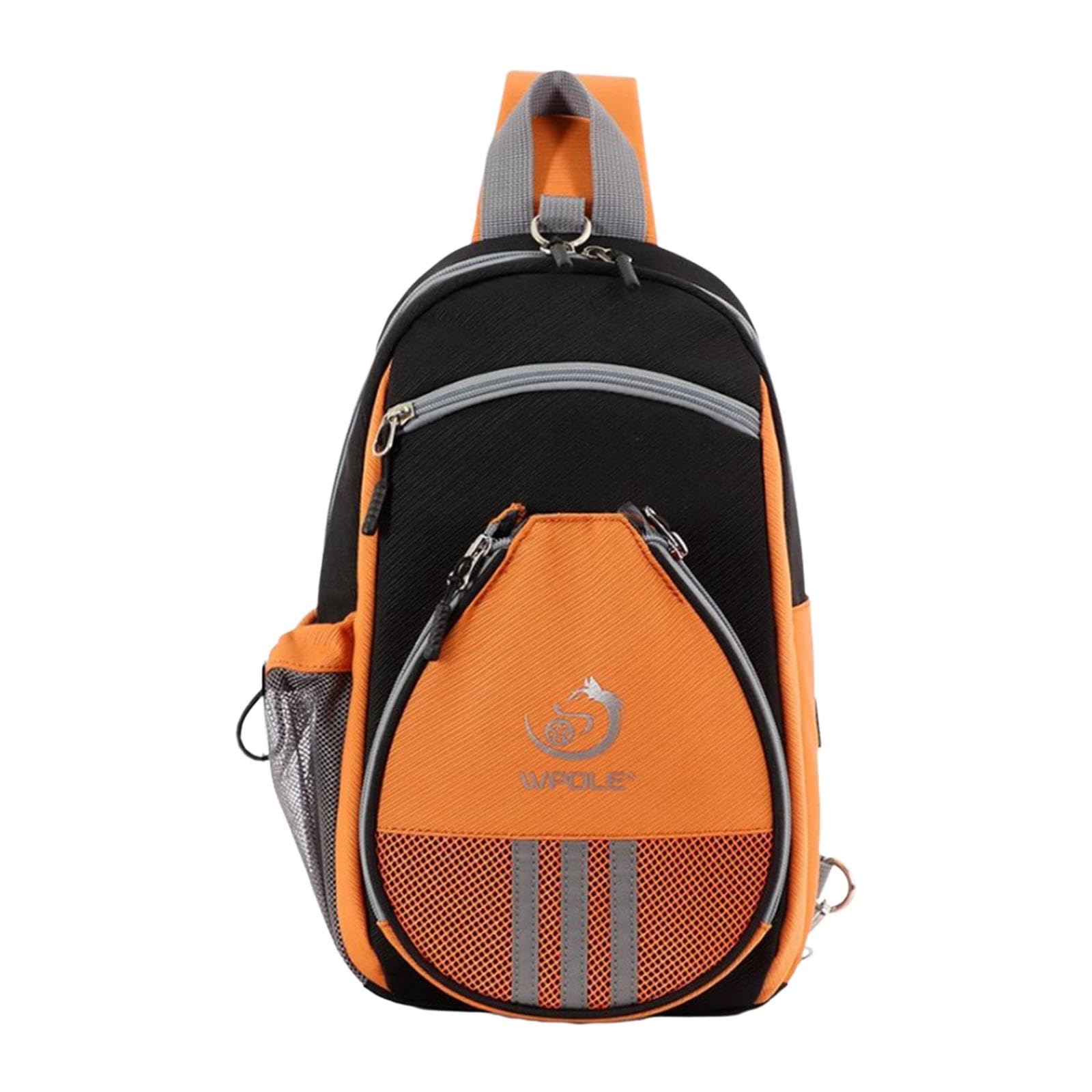 Borsa da Petto Porta Racchetta Pong Zaino Racchette da Tavolo Custodia Organizzatore Racket Tasca Oxford Tessuto Resistente Impermeabile Adatta