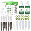 Replacement for Aerogarden Pods Hydroponic Accessories, Grow Anything Seed Pods Kit with 25 Grow Sponges, 25 Grow Baskets, 25 Pod Labels, 25 Grow Domes and 200ml A&B Plant Food Nutrients