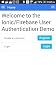 Ionic Firebase User Authentication App #1