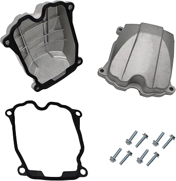 JuzeLY 2 Set Valve Cover with Gasket Fit for Can-am BRP 800 1000 420610393 420630260, JuzeLY123