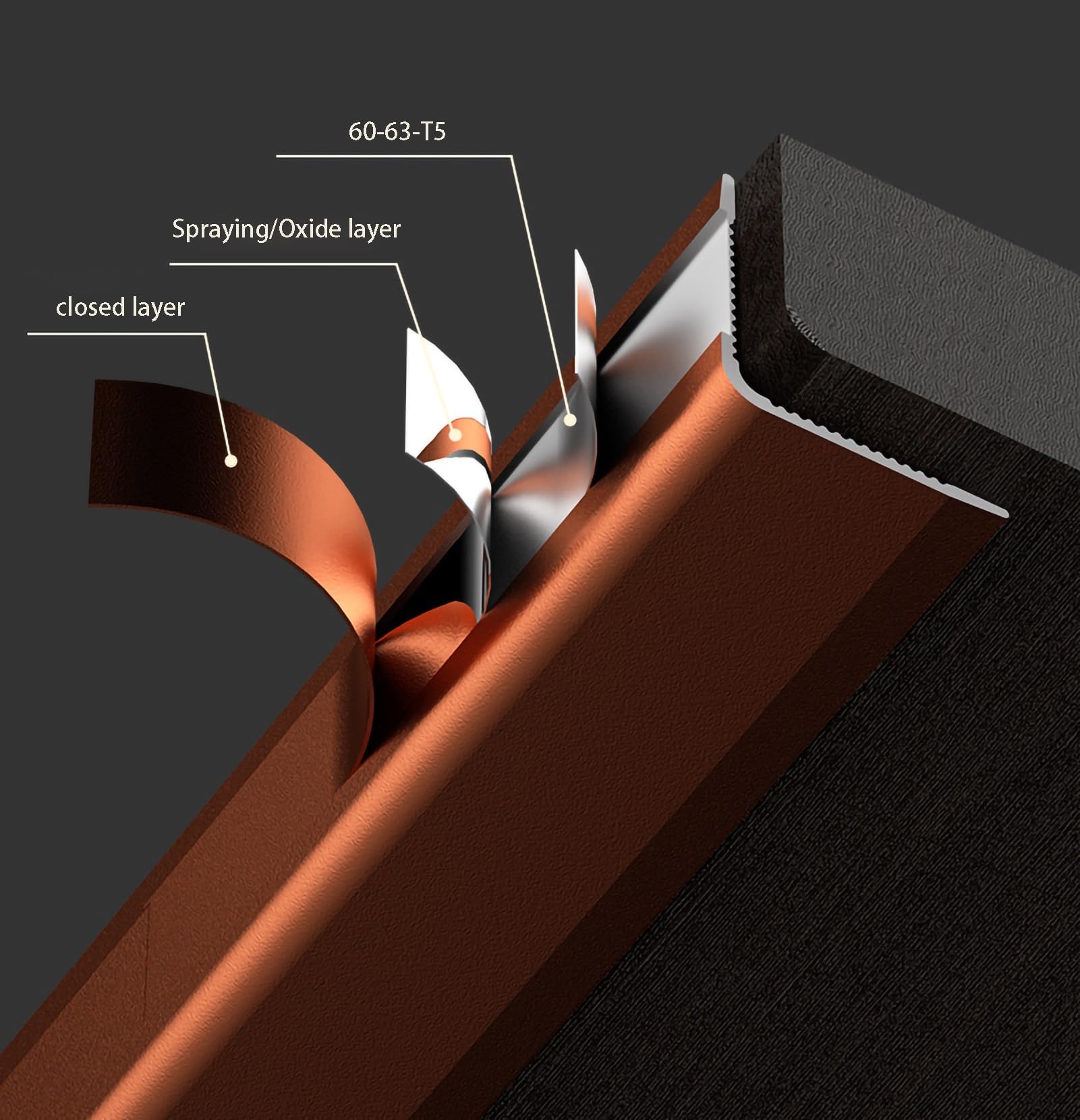 Wand-Eckenschutz, Wandeckenschutz aus Aluminiumlegierung, 270 cm, 89 Grad, selbstklebend, 6–50 mm(Style 5,W 35mm)