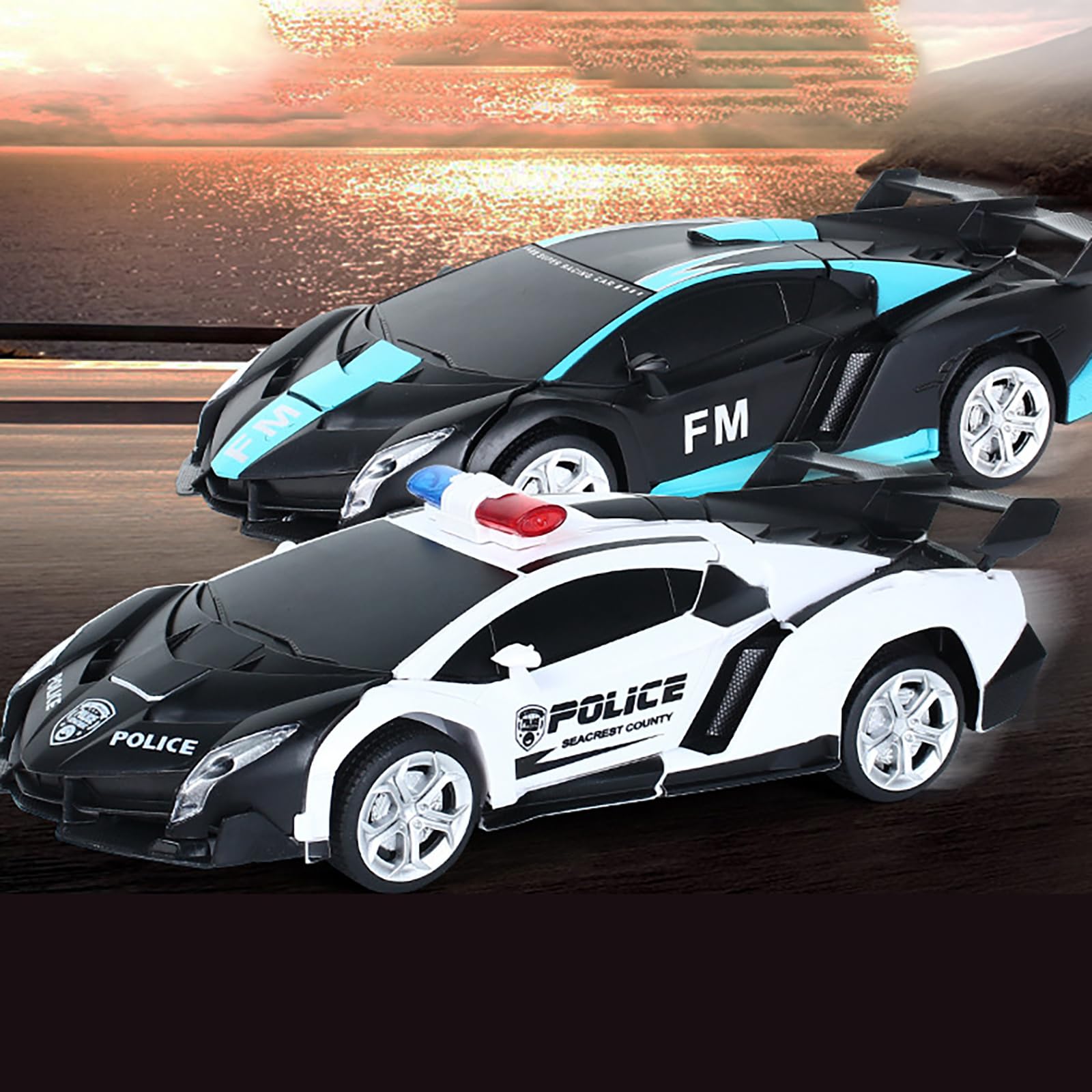 Amazon.co.jp: 多機能 変形玩具車 RCカー ラジコンロボット