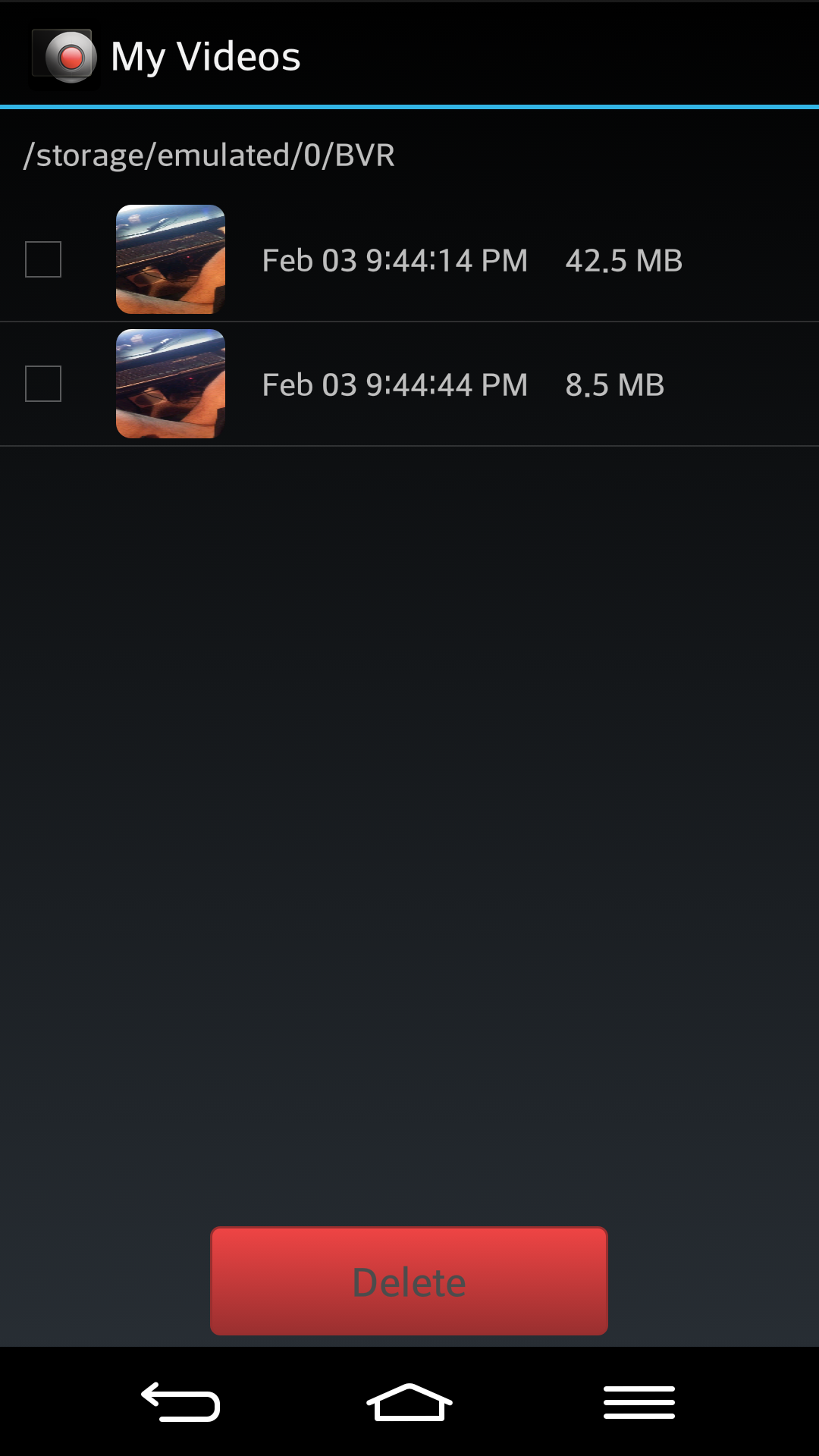 Background Video Recorder App on the Amazon Appstore