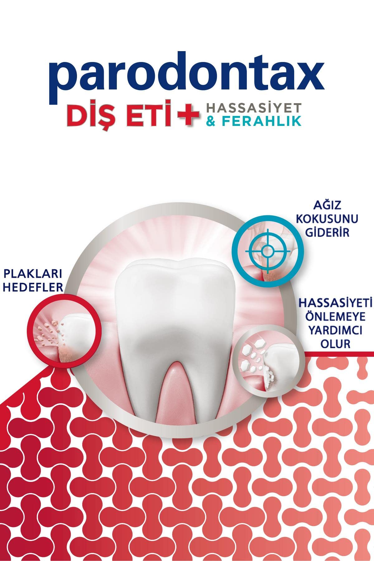 Parodontax Diş Eti + Hassasiyet & Beyazlatıcı Diş Macunu 75 ml