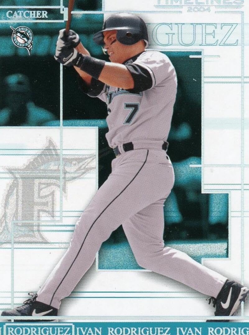 Amazon.com: 2004 Donruss Timelines Silver #22 Ivan Rodriguez