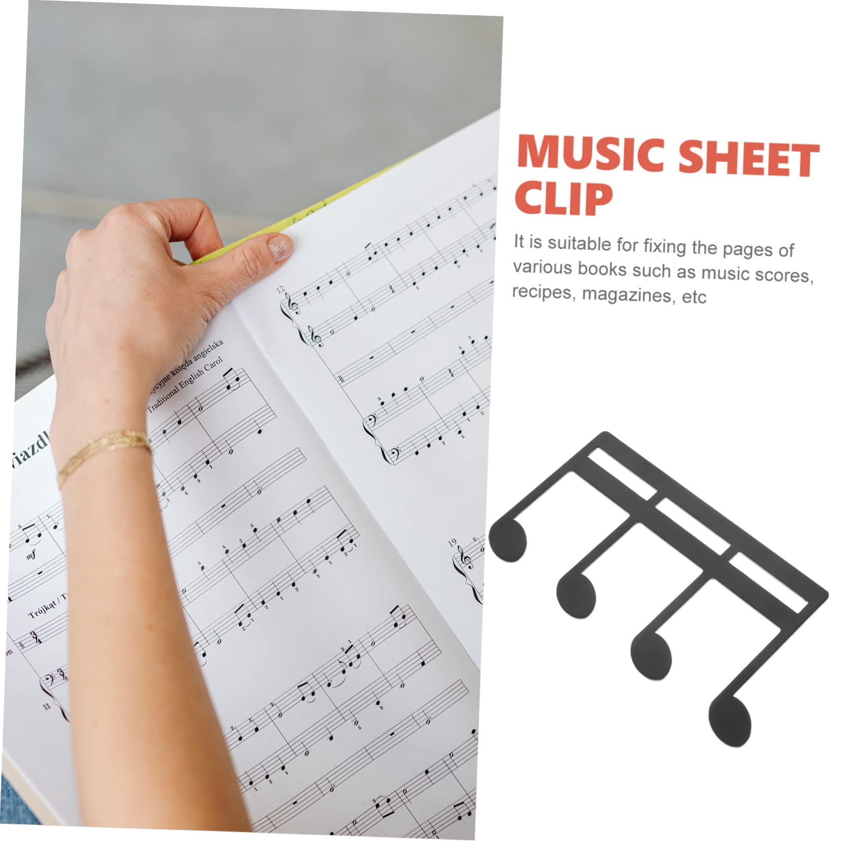 Abaodam Support De Partitions Portable à Pince Pour Tuba Et Instruments - Lyre Universelle