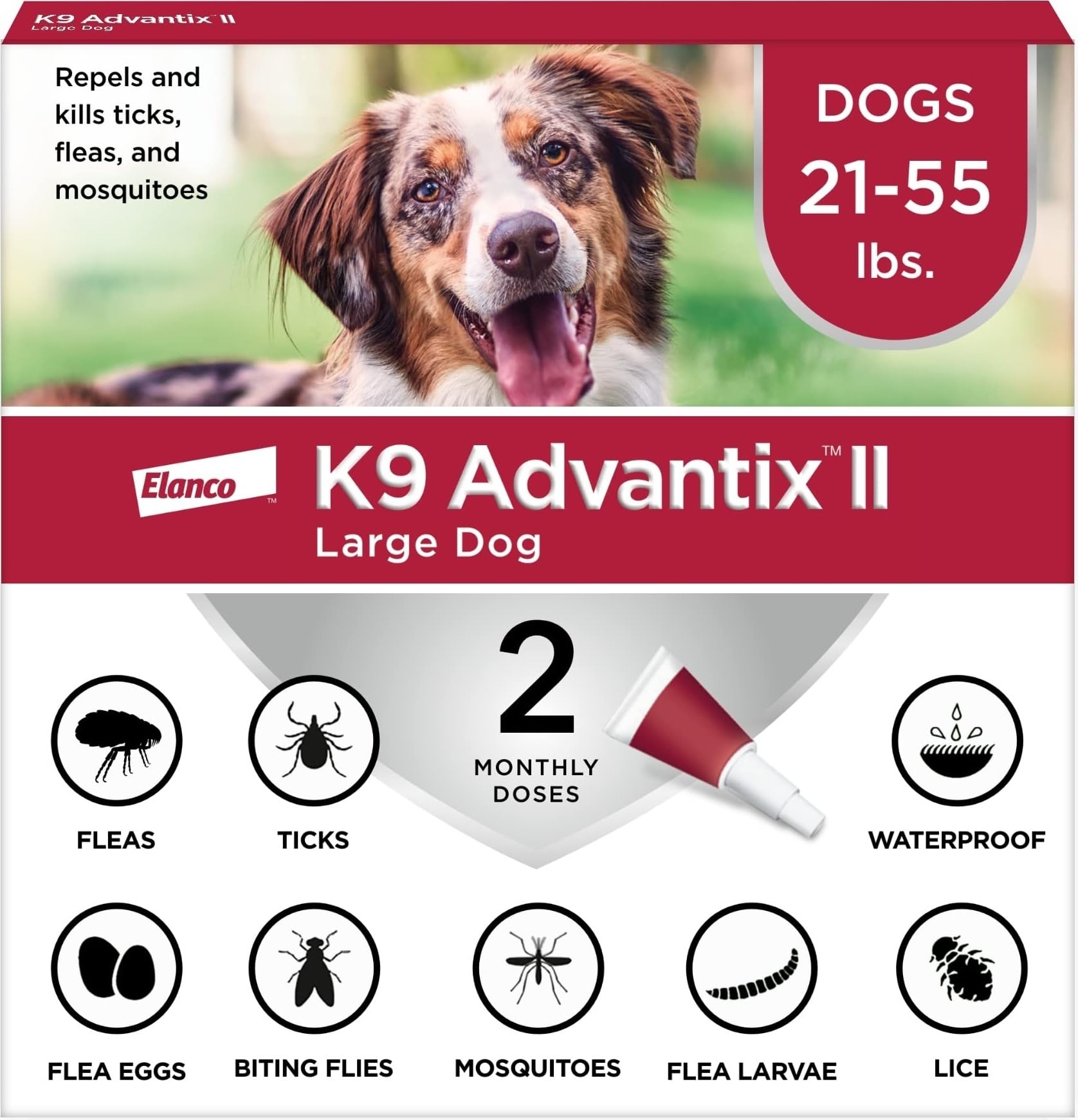 K9 Advantix II Topical for Large Dogs