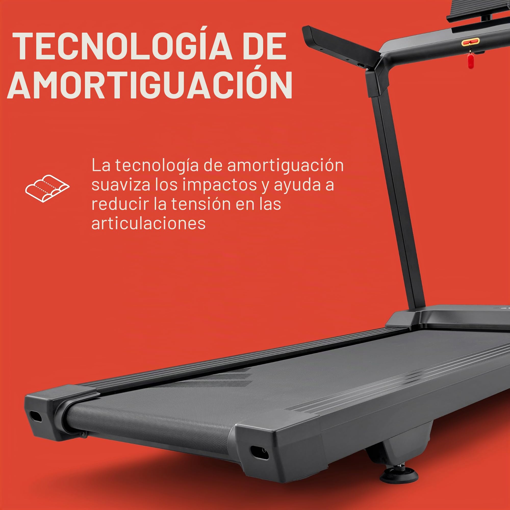 Cinta de Correr Adidas T-24c + Bluetooth - Kinomap y Zwift - Volante inercia 18kg - LED