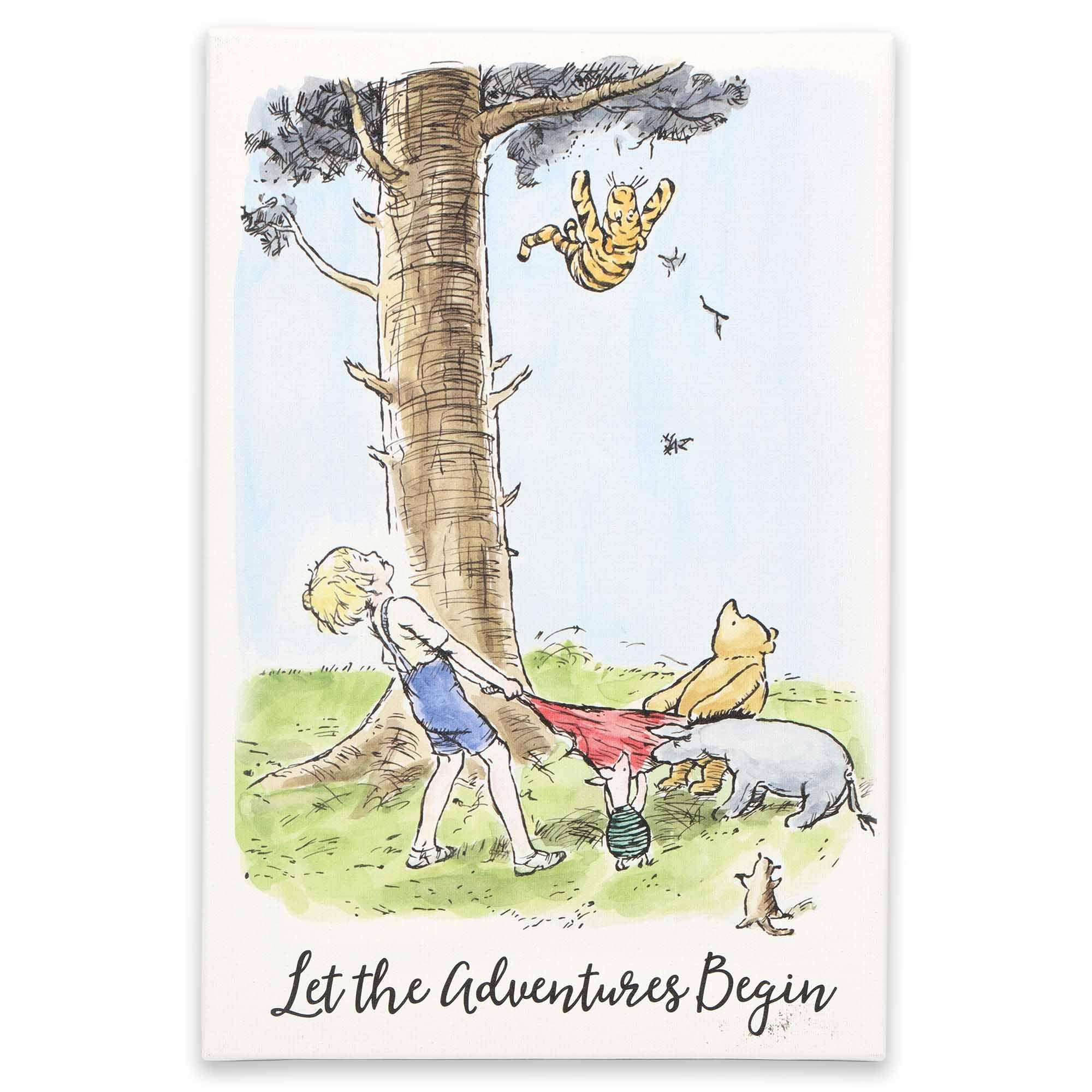 Amazon.com: Open Road Brands Disney Winnie the Pooh Let the