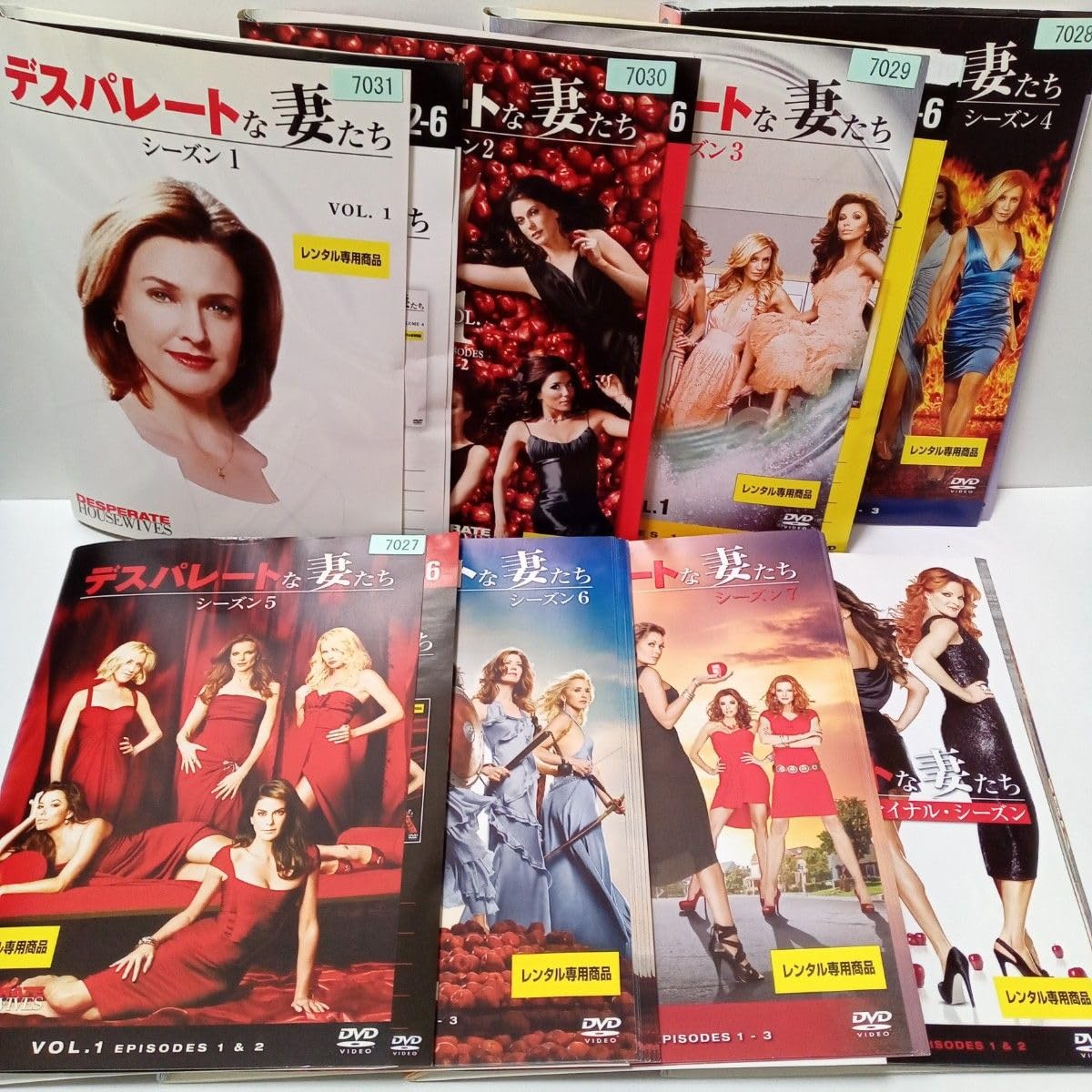 b215 デスパレートな妻たち全シーズン　レンタル落ちDVD　全88巻 Amazon.co.jp: デスパレートな妻たち シーズン1～ファイナルシーズン
