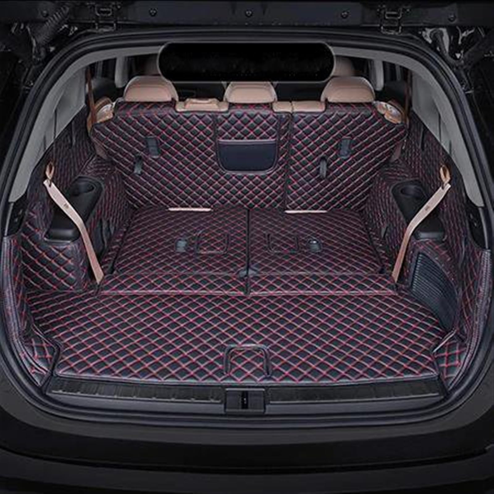 Tapis de coffre étanche anti-boue pour Peugeot 5008 protection de sol durable