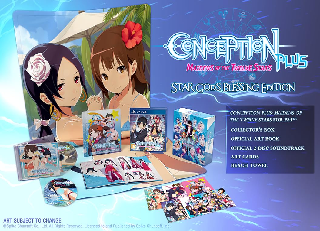 Conception PLUS: Maidens of the Twelve Stars - Star God's Blessing - Limited Edition (PS4)