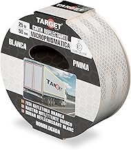 TARGET - Approved Reflective Tape for Trucks - EC 104R Standard Certification - V23 - Marking and Signaling (CONTINUOUS, WHITE)