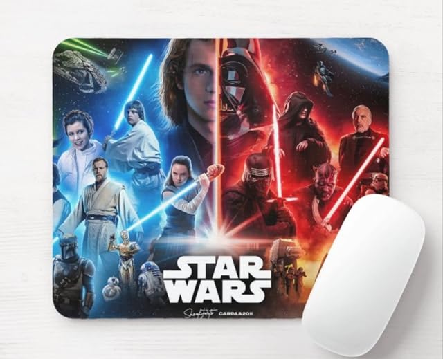 Genuine_Mugs Star Wars Day Star Wars Mice Mouse Pad Mat Pad 5mm Computer PC Accessories