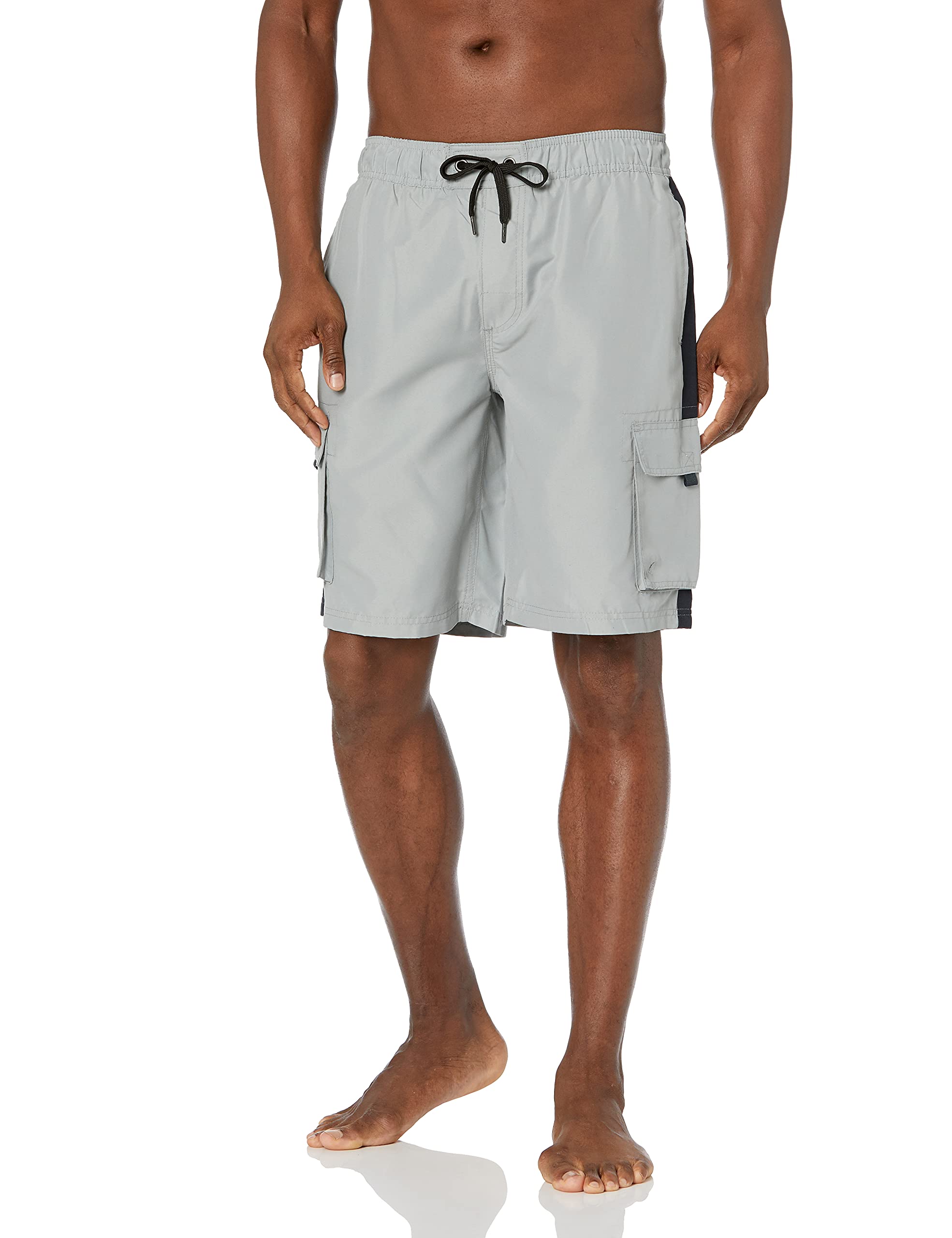 Southpole Men's Quick Dry Water Resistant Cargo Shorts, Inseam 9"