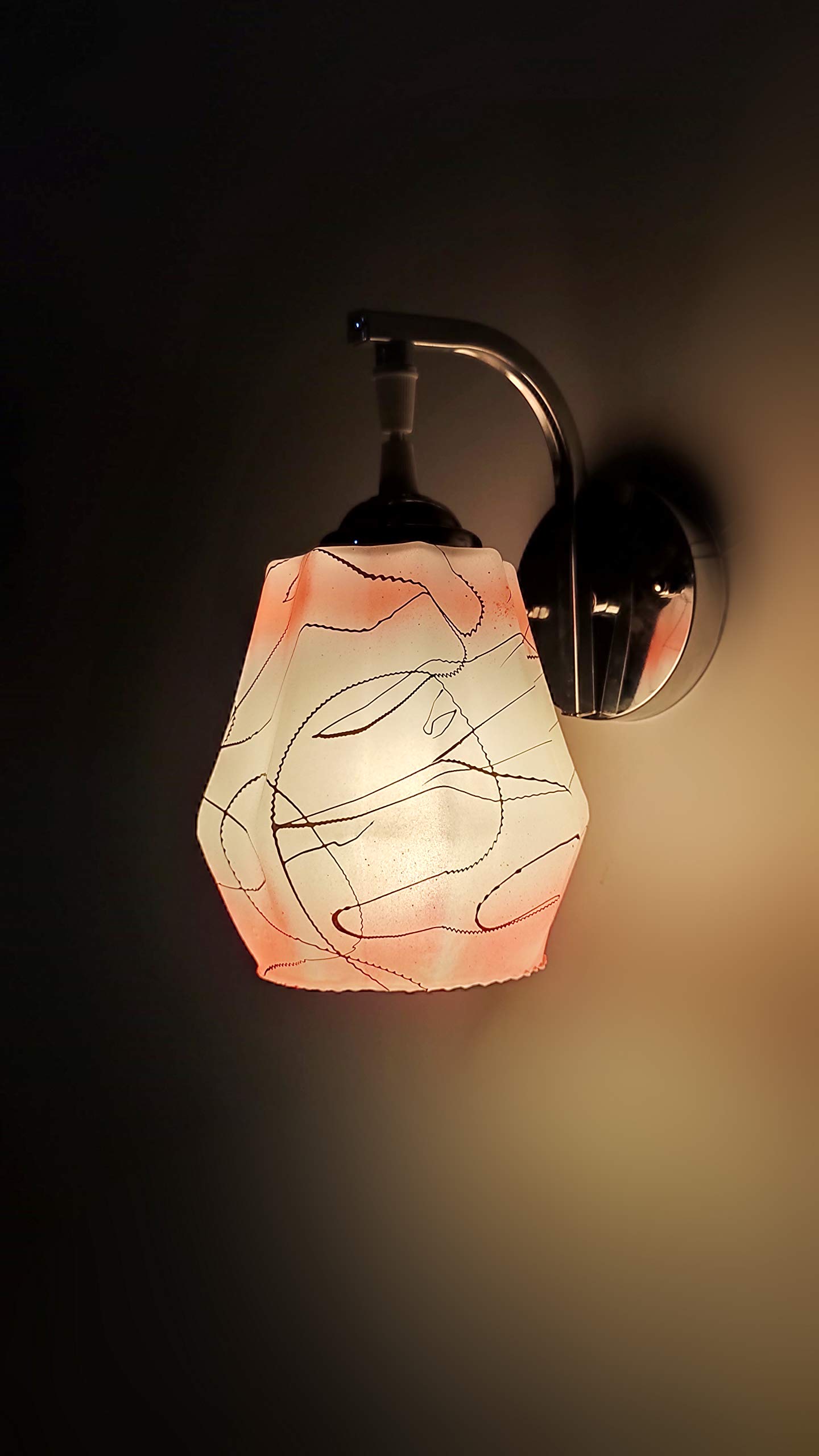 Frost Flower Wall Lamp - Modern Transparent Design -13