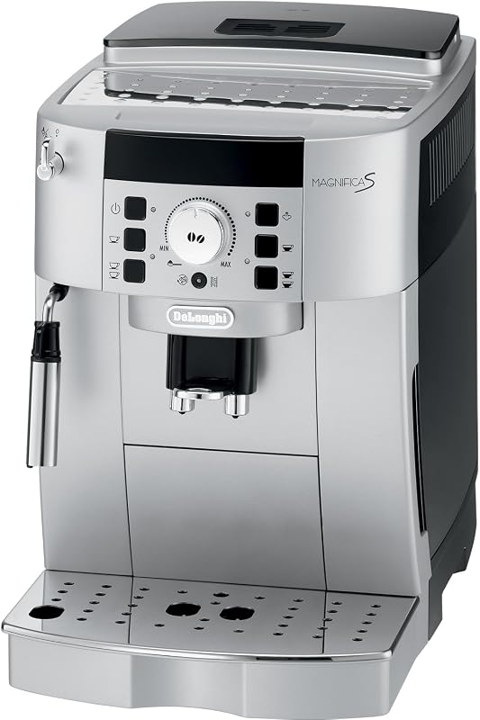 Delonghi ECAM23120SB Magnifica S Express Cafetera espresso súper automática, plateada