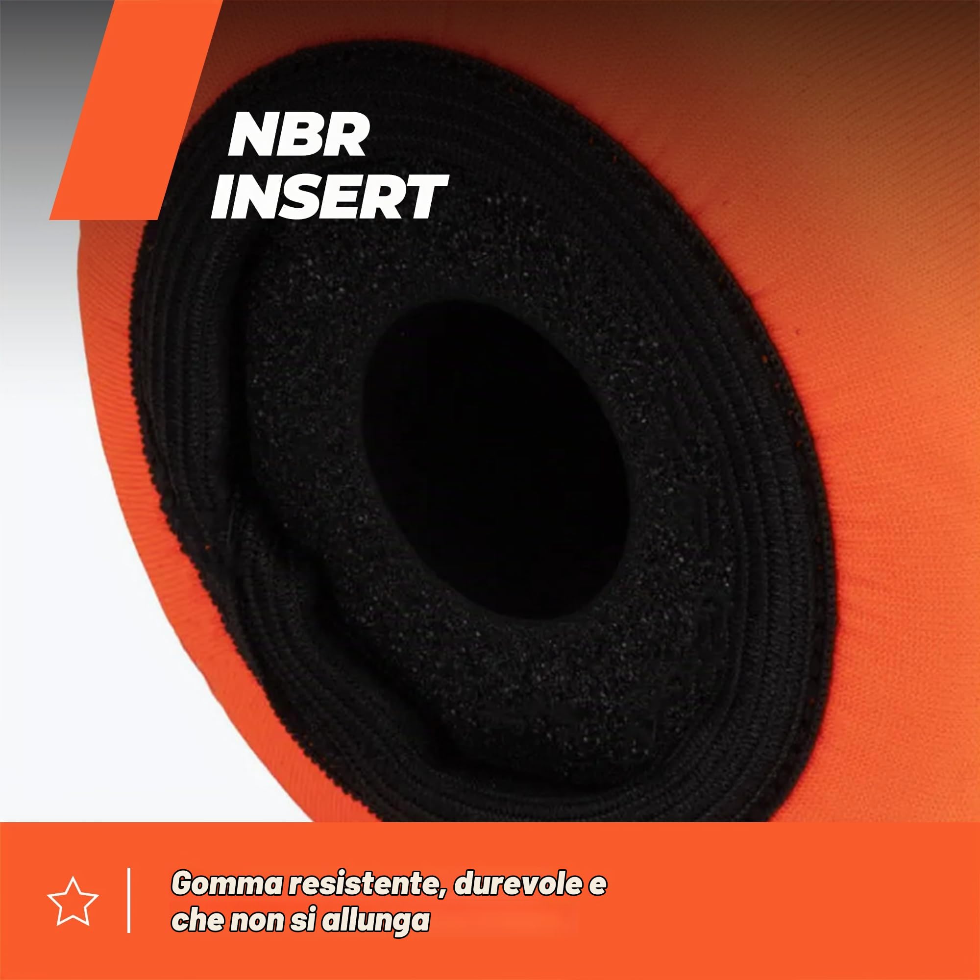 Boa Galleggiante per Pagaia SUP – robusta schiuma NBR, rivestimento in neoprene, compatibile con aste da 25 mm, resistente all'umidità e al freddo, leggera, montaggio rapido, alta galleggiabi