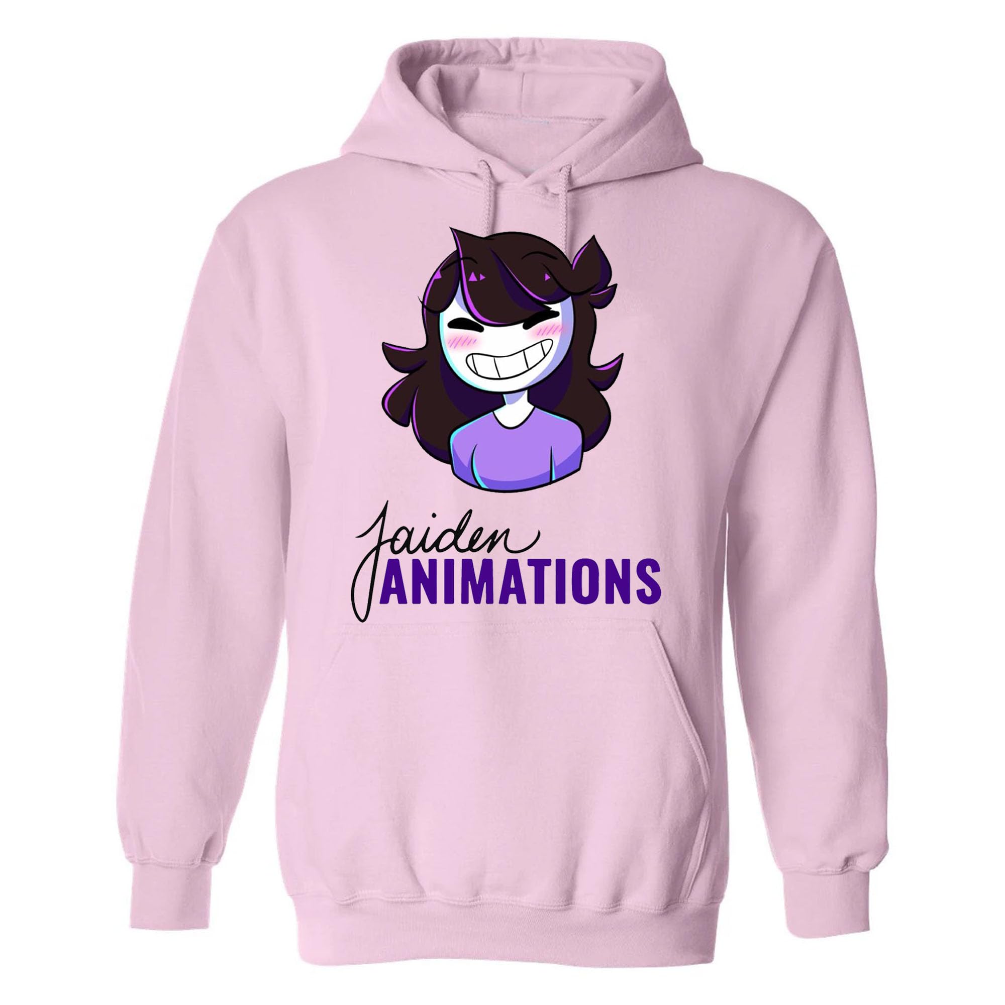 GenericJaiden Animations Merch Jaiden Animations Hoodie Sweatshirt Unisex Light Pink