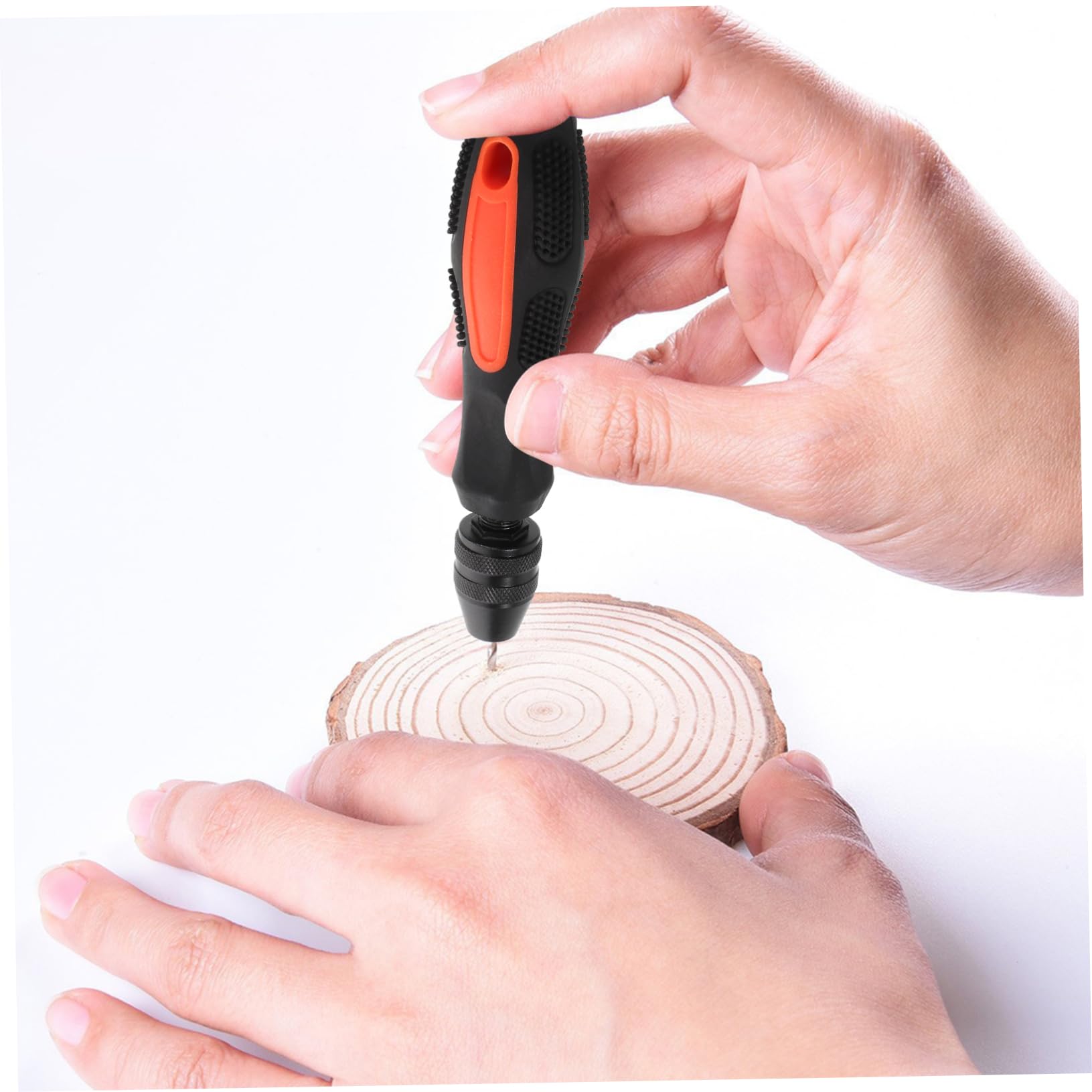 Lurrose Trapano Manuale Portatile Da 3 Pezzi Per Uso Domestico Punte Per Modellismo Piccoli Trapani Artigianato Fori Per Interni Lavorazione Del Legno Modellismo Fai Da Te