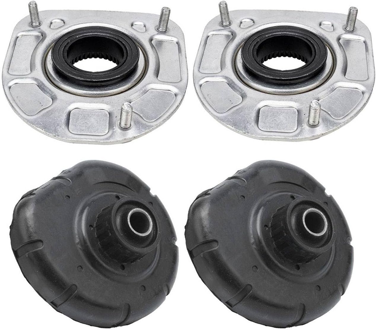 4PCS Strut Mount & Spring Bushing Front Fits 30683637 BACB18-KIT013