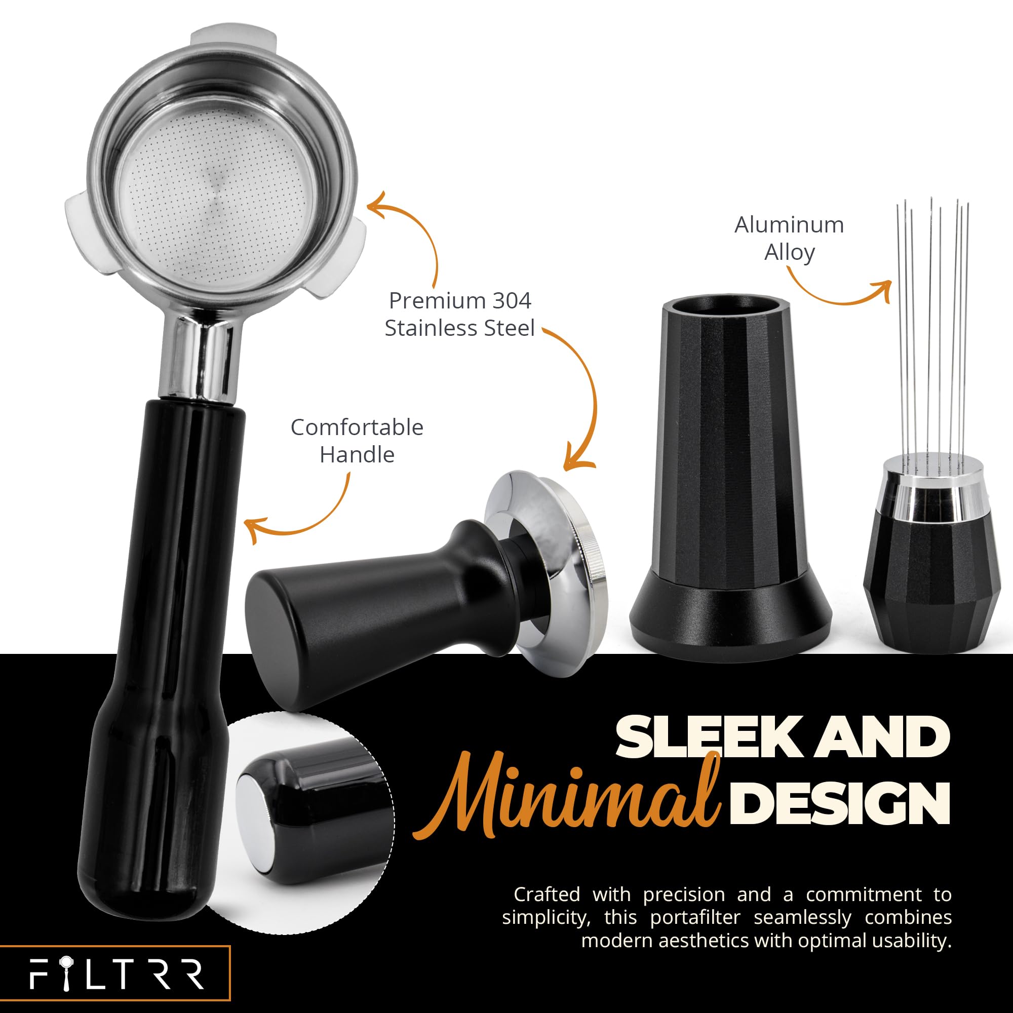 Amazon | FILTRR 54mm ポルタフィルターエスプレッソキットセット