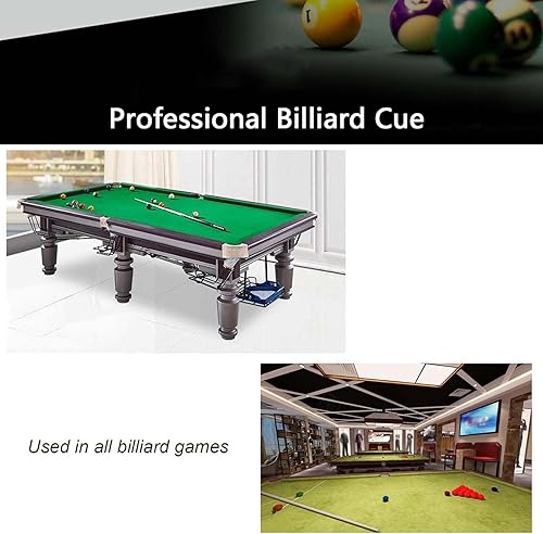 Miniatura 6 de Taco de billar, palos de billar para accesorios de piezas de mesa de billar, puntas de 0.394 in, diseño ergonómico, utilizado para el hogar,