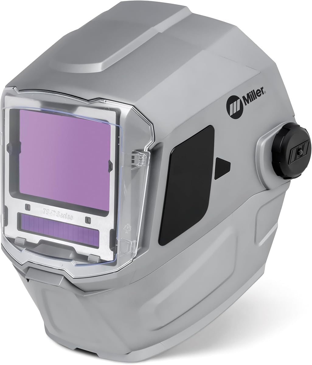 Miller 287768 T94i XL- Clearlight 2.0 - Series Welding Mask - Auto Darkening Welding Helmet with Clear Lense & High Definition View | clear lens; high-definition view