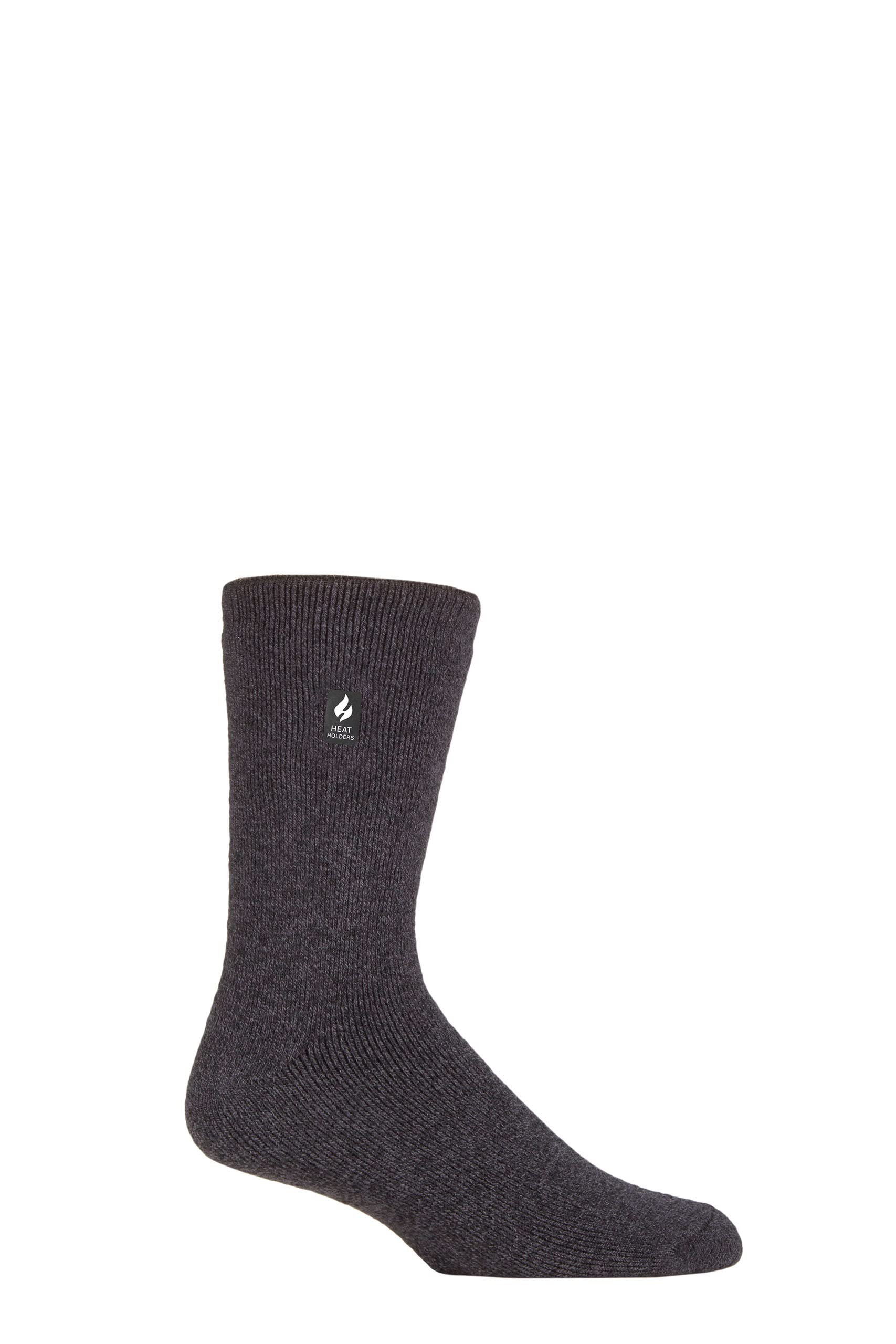 Heat Holders Men's Charcoal Sockshop 1.6 Tog Lite Socks Pack Of 1 6-11