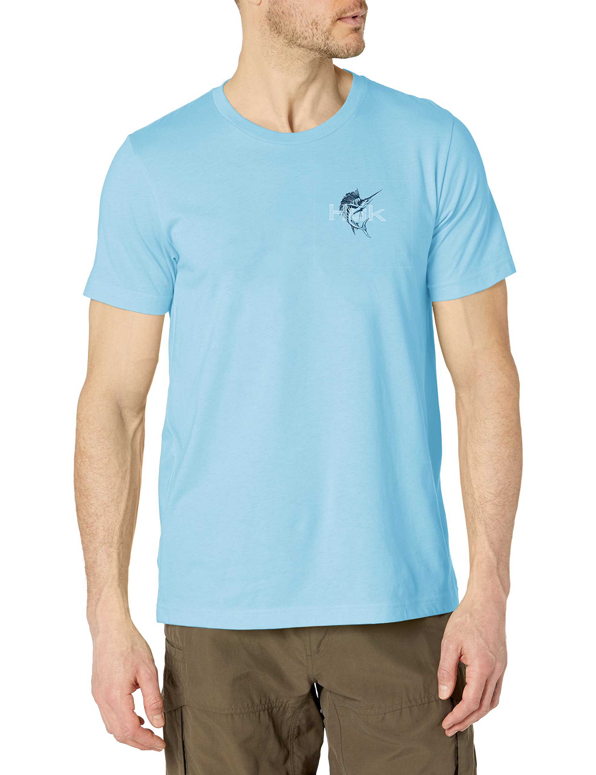 HUK Mens Performance Fishing Logo Tee, Short Sleeve T-Shirt for Men — view 101
