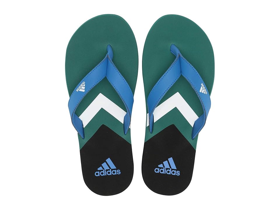 

adidas Eezay Flip-Flop (True Blue/Footwear White/Active Green) Men's Sandals, Multi