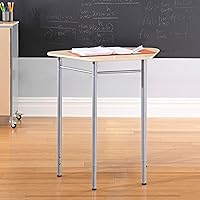 Guidecraft Adjustable Standing Desk for Kids & Adults: 30-43" Height Modular Desk w/ Metal Legs for Home Office Classroom
