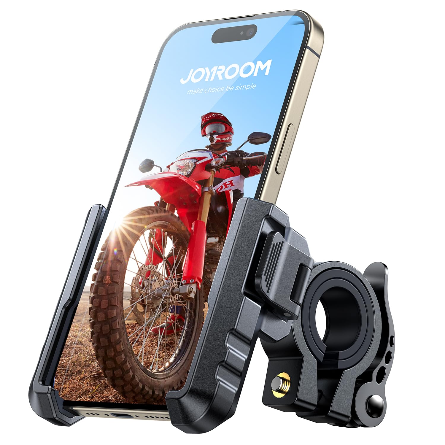 Amazon.co.jp: 自転車 スマホホルダー スタンド JOYROOM 撮影可能